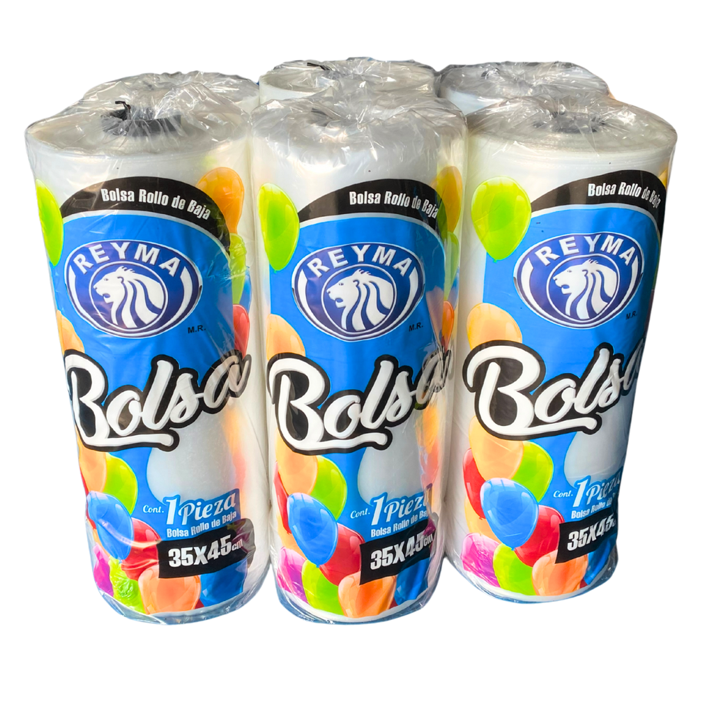 [BBR3545 BLT-R3M2S1] BOLSA BAJA ROLLO 35 X 45 1BLT-6 ROLLOS