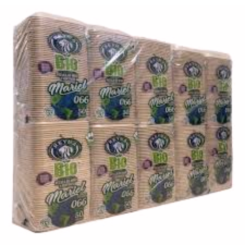 [CH066MABIO COLCHON-R7AM1] CHAROLA TERMICA BIODEGRADABLE 066 MARIEL 10 PAQ/50 PZAS