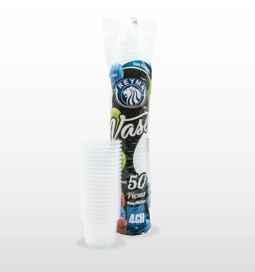 [VP4CH-R7M3S3] VASO POLIPRO NO 4 CHICO REYMA 1 PAQ / 50 PZAS