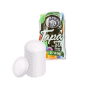 [TP1214-R5M1S3] TAPA LISA P/VASO POLIPRO NO 12/14 REYMA 1 PAQ / 50 PZAS