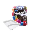 [PT9C2D-R2M2S0] CHAROLA TERMICA 9 C/2 DIVISIONES REYMA 1 PAQ / 25 PZAS