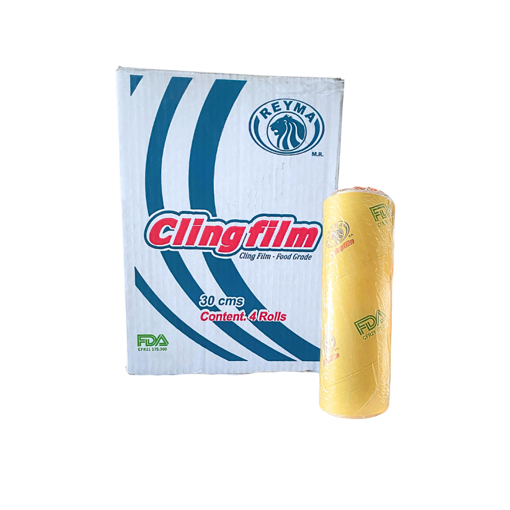 [CFI30C12M03004BR4 CAJA-R4M3S1] CLINGFILM INDUSTRIAL REYMA 30 X 300 CAL 12 TUBO 4 MM 4 ROLLOS 