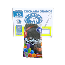 [CCG25NE CAJA-R1M2S3] CUCHARA GRANDE 20 PAQ / 25 PZAS NEGRO