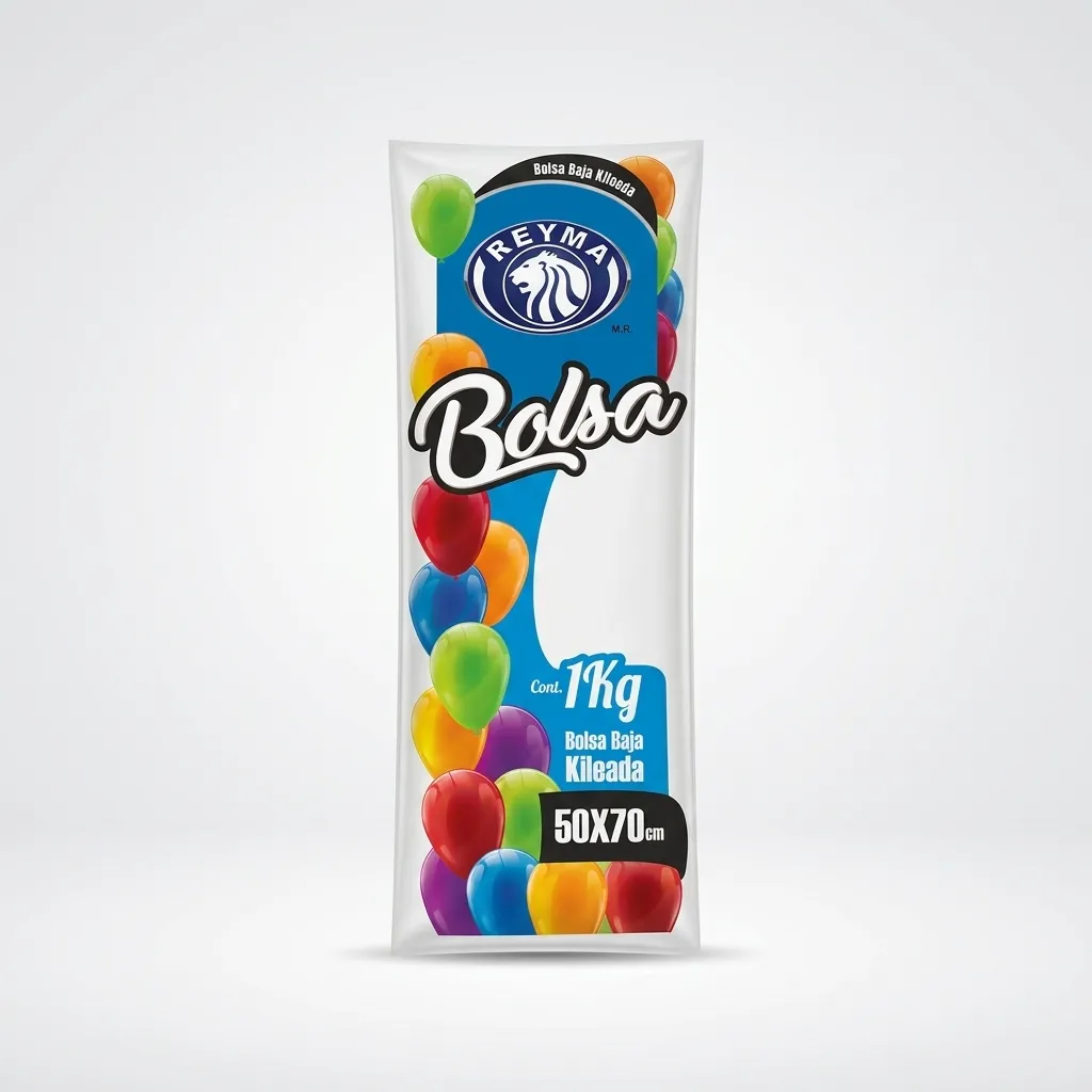 [BBCK5070] [BBCK5070-R7BM4S2] BOLSA BAJA CORTADA KILEADA TRANSPARENTE 50 X 70 1KG