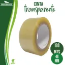 [CT48X130] Cinta adhesiva transparente 48 mm x 130 metros TiuPlast / 1 pieza