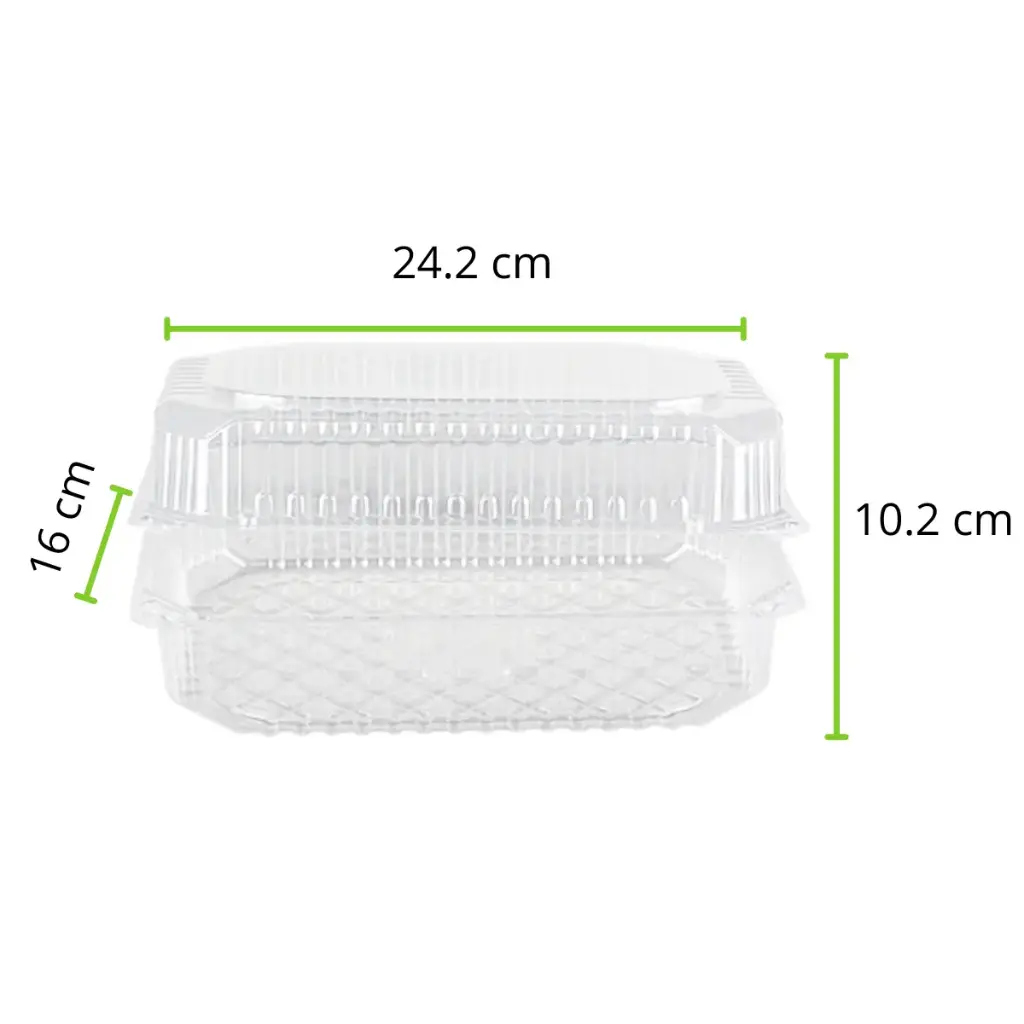 [RB130-R0M0S0] CONTENEDOR POLIESTIRENO RB-130 REYMA 1 PAQ / 25 PZAS 