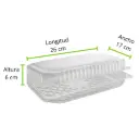 [RB170-R0M0S0] CONTENEDOR POLIESTIRENO RB-170 REYMA 1 PAQ / 25 PZAS 