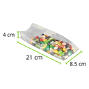 [BPF8.5+4X21C30-R1M4S2] BOLSA POLIPROPILENO FUELLE 8.5+4X21 CALIBRE 30 PAQUETE 50 PZAS