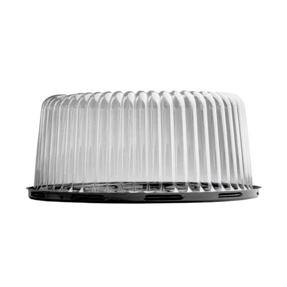 [R520BN] CONTENEDOR POLIESTIRENO R-520 REYMA CON BASE NEGRA 5 PIEZAS