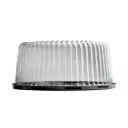 [R520BN] CONTENEDOR POLIESTIRENO R-520 REYMA CON BASE NEGRA 5 PIEZAS