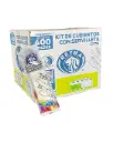 [CKGSTR CAJA-R1M4S0] KIT DE CUBIERTOS GRANDE TRANSPARENTE (CCG, CTG, CCH) Y SERVILLETA, 100 PAQ
