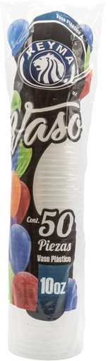 [VP10-R6M2S2] VASO POLIPRO NO 10 REYMA 1 PAQ / 50 PZAS