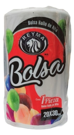[BAR2030-R3M1S3] BOLSA ALTA ROLLO 20 X 30 1 ROLLO