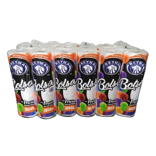 [BPRCH3040 BLT-R3M3S1] BOLSA POLISEDA ROLLO CHICO 30 X 40 1BLT-18 ROLLOS