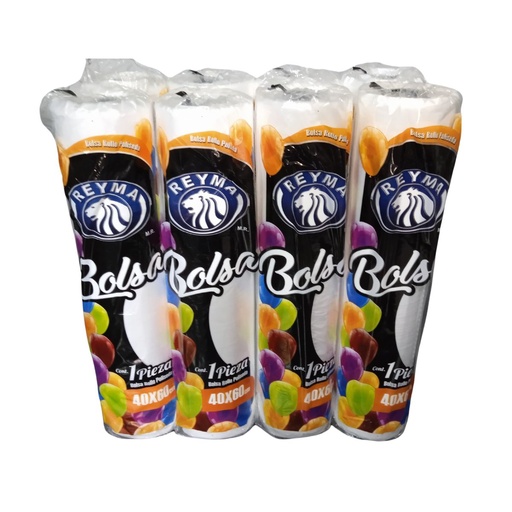 [BPRCH4060 BLT-R3M3S1] BOLSA POLISEDA ROLLO CHICO 40 X 60 1BLT-8 ROLLOS