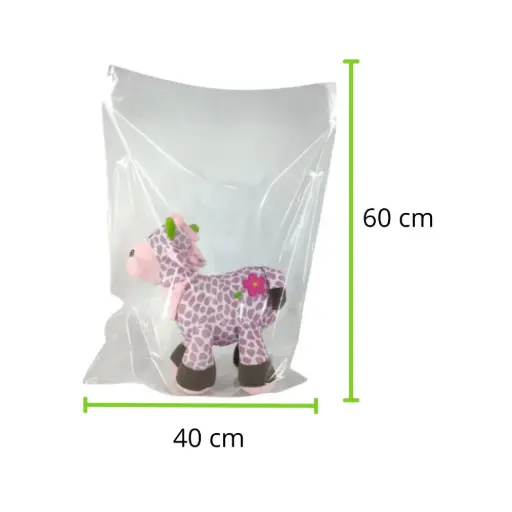 [BPL4060C30-R1M4S1] BOLSA POLIPROPILENO LISA 40 X 60 CALIBRE PAQUETE 100 PZAS